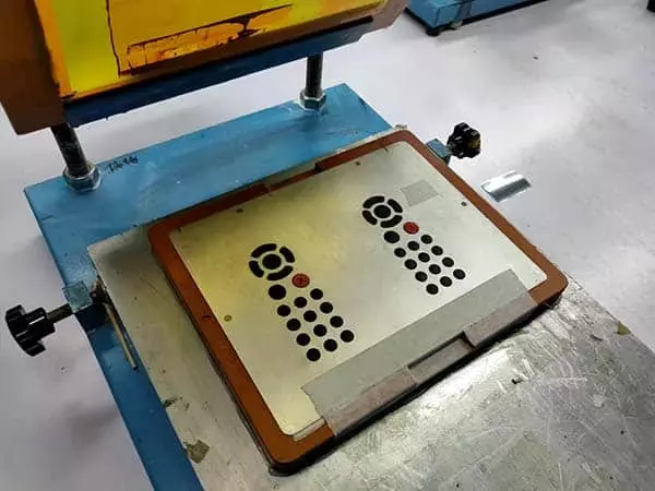 keypads silkscreen printing