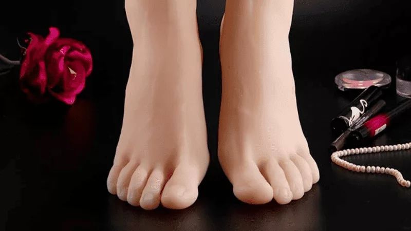 TPE sex doll‘s foot