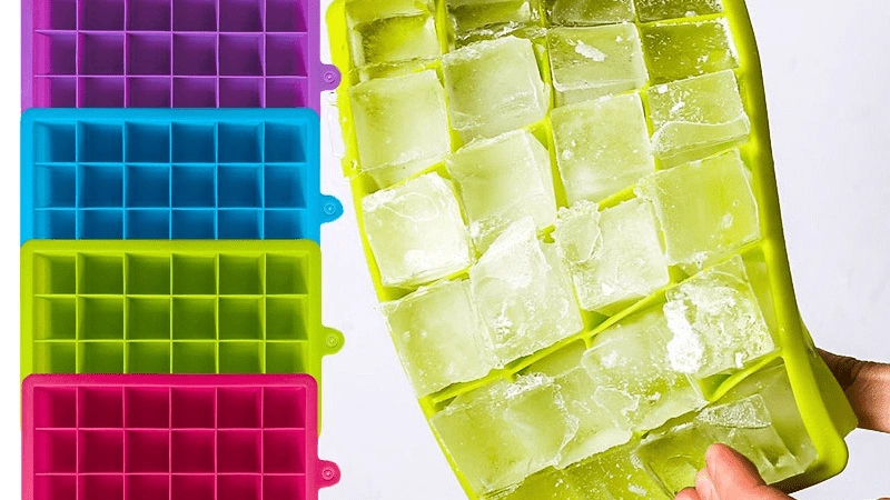 Silicone Ice Cube Tray