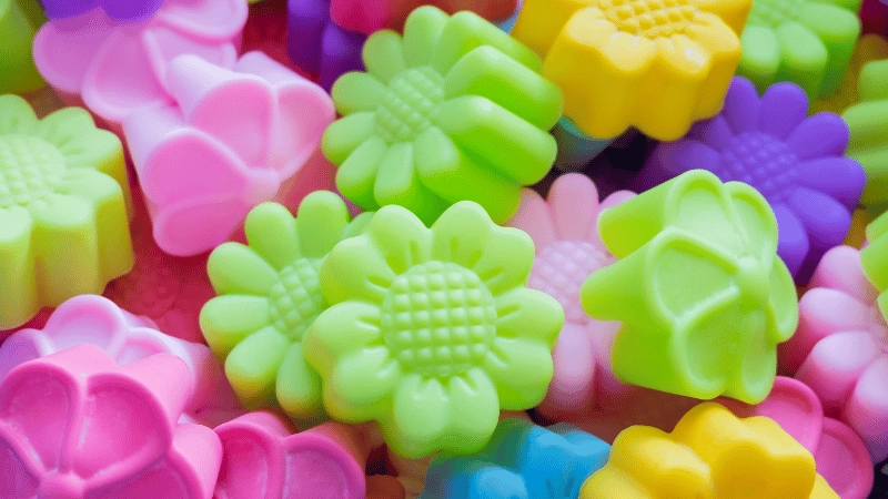 Silicone flower Toys