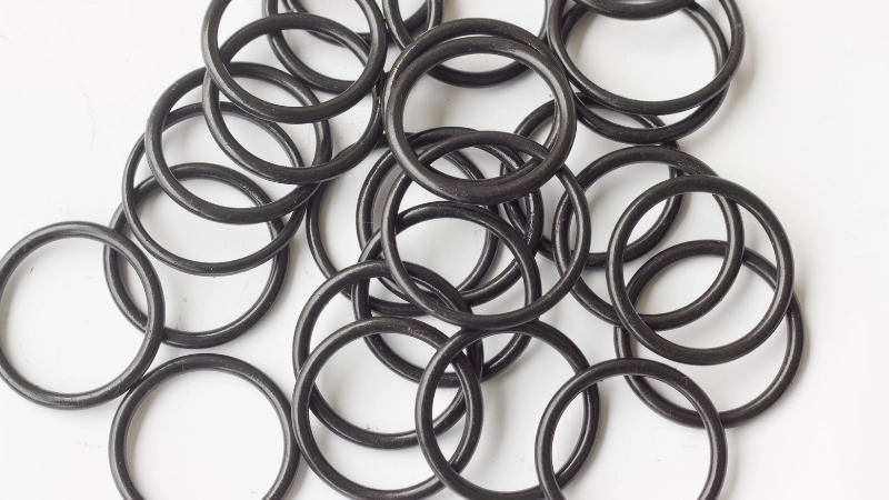 many black o-rings