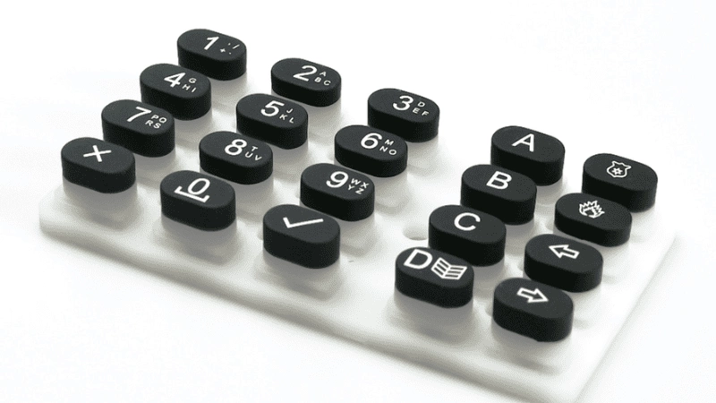 silicone rubber keypad