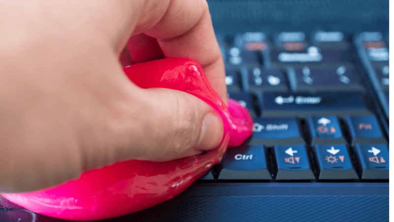 the silicone keypads is easy to clean and maintenance.