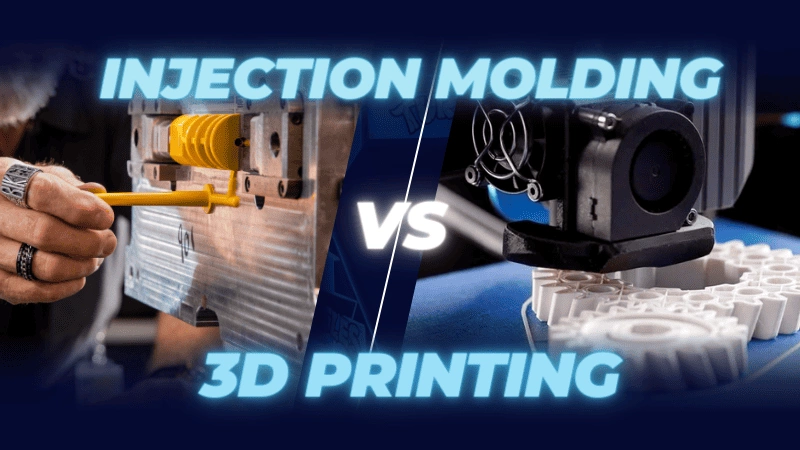 injection molding vs. 3d printing