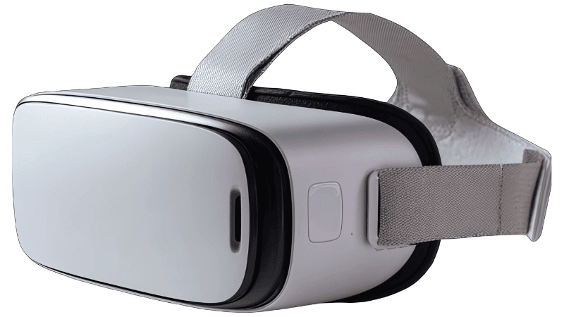 Anpassbare Silikonstreifen am VR-Headset