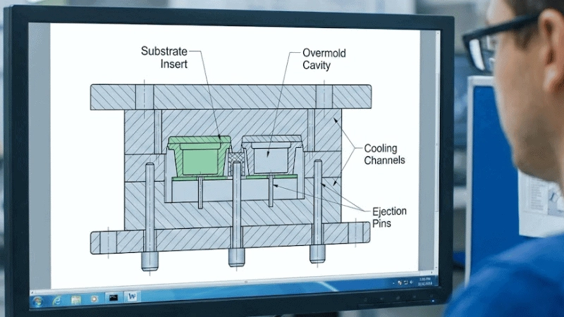 Mold Design for overmolding