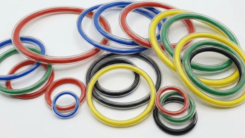 colorful FEP Encapsulated O-Rings