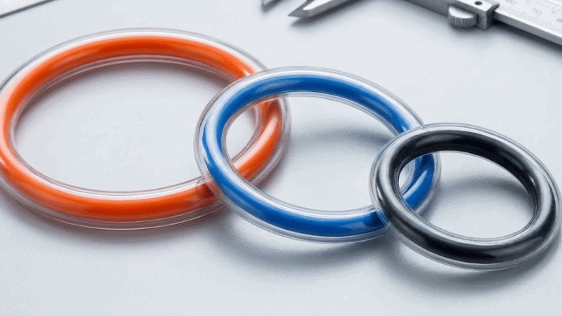 Silicone Rubber FEP-encapsulated O-rings
