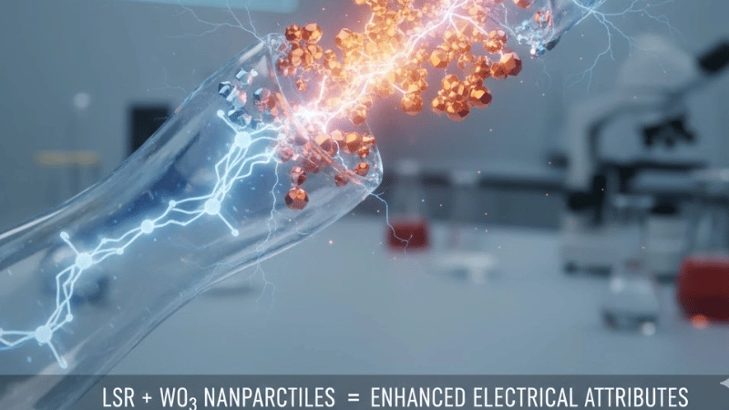 LSR married with tungsten oxide (WO3) nanoparticles to birth ceramic composites flaunting enhanced electrical attributes.