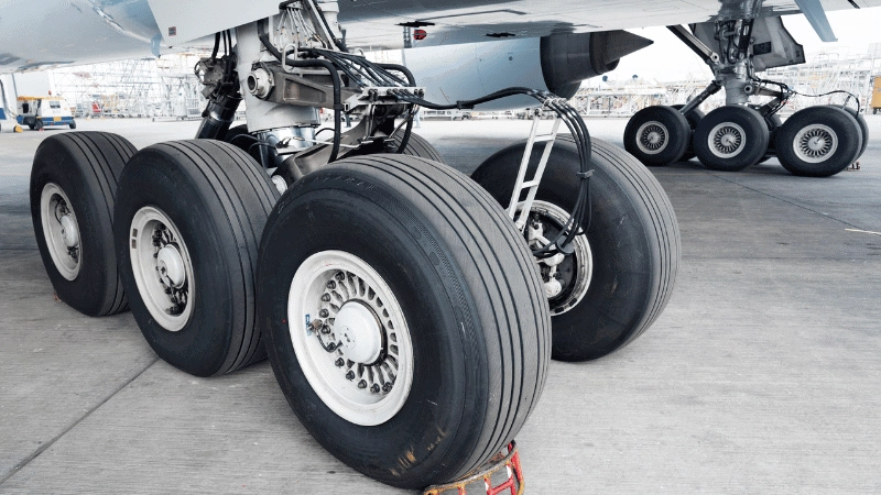 natural rubber (NR) in aircraft tire applications
