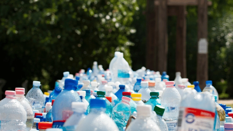 Plastics break down easier and faster when exposed to heat.