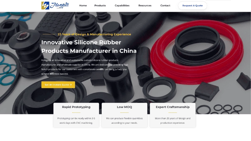 Dongguan Hongju Silicone Rubber Products Company