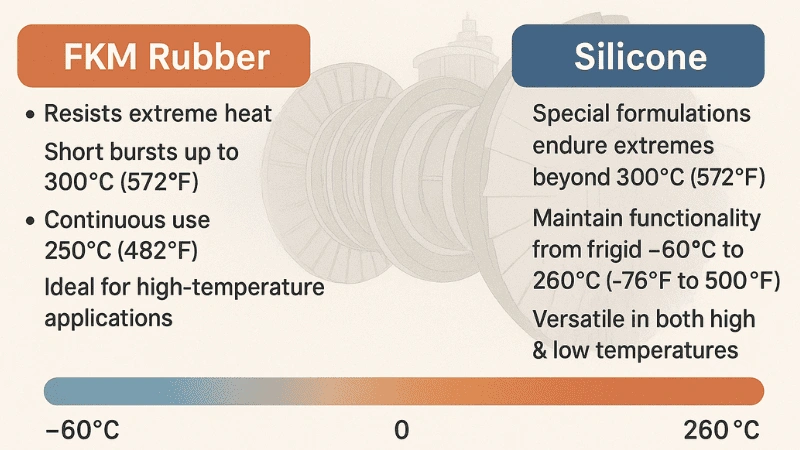 the image explain temperature range requirements clearly.