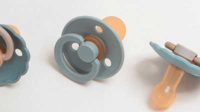 Natural rubber pacifier