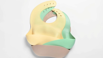 مريلة سيليكون الطفل