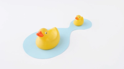 Silikon-Gummi-Enten