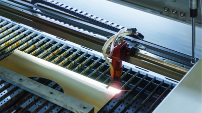 A laser cutting machine