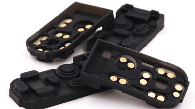 منظر خلفي للوحات المفاتيح المطاطية غير الموصلة ذات القبة المعدنية