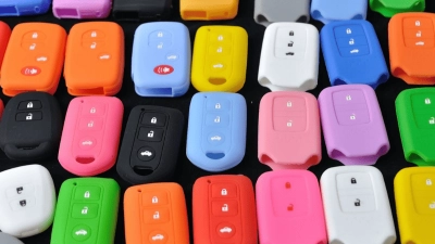 silicone rubber car key cover