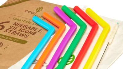 pajitas de silicona reutilizables