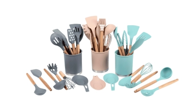Silicone cooking utensils