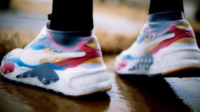 غطاء حذاء سيليكون متعدد الألوان