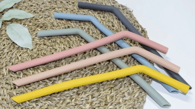 paja doblada reutilizable