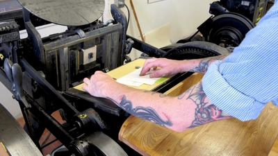 Der Druckprozess: Stanzen