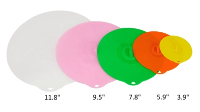 tamaños de placas de silicona