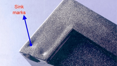 marcas de hundimiento