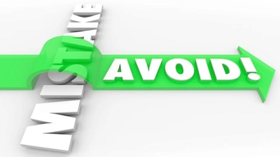 أخطاء لتجنب