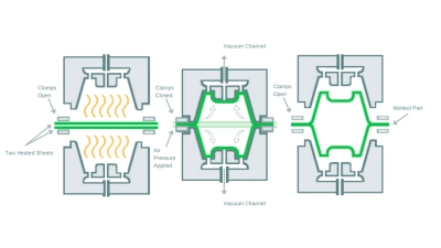 التشكيل الحراري للصفائح المزدوجة