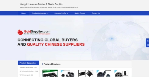 Jiangyin Huayuan caucho y plástico Co., Ltd.