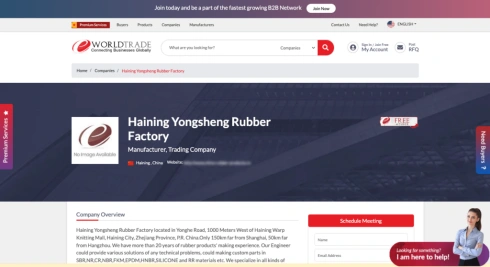Fábrica de caucho Haining Yongsheng