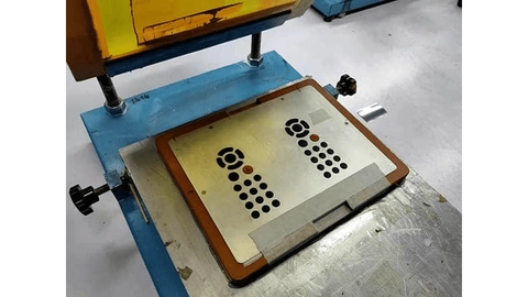 Tastaturen Siebdruck