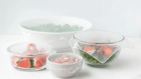 Envolturas de silicona para alimentos