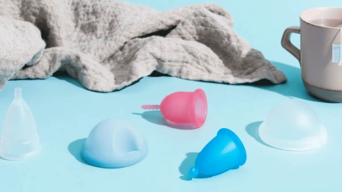 Copa menstrual de silicona