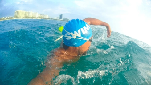 gorros de natación