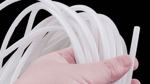 Solid silicone rubber
